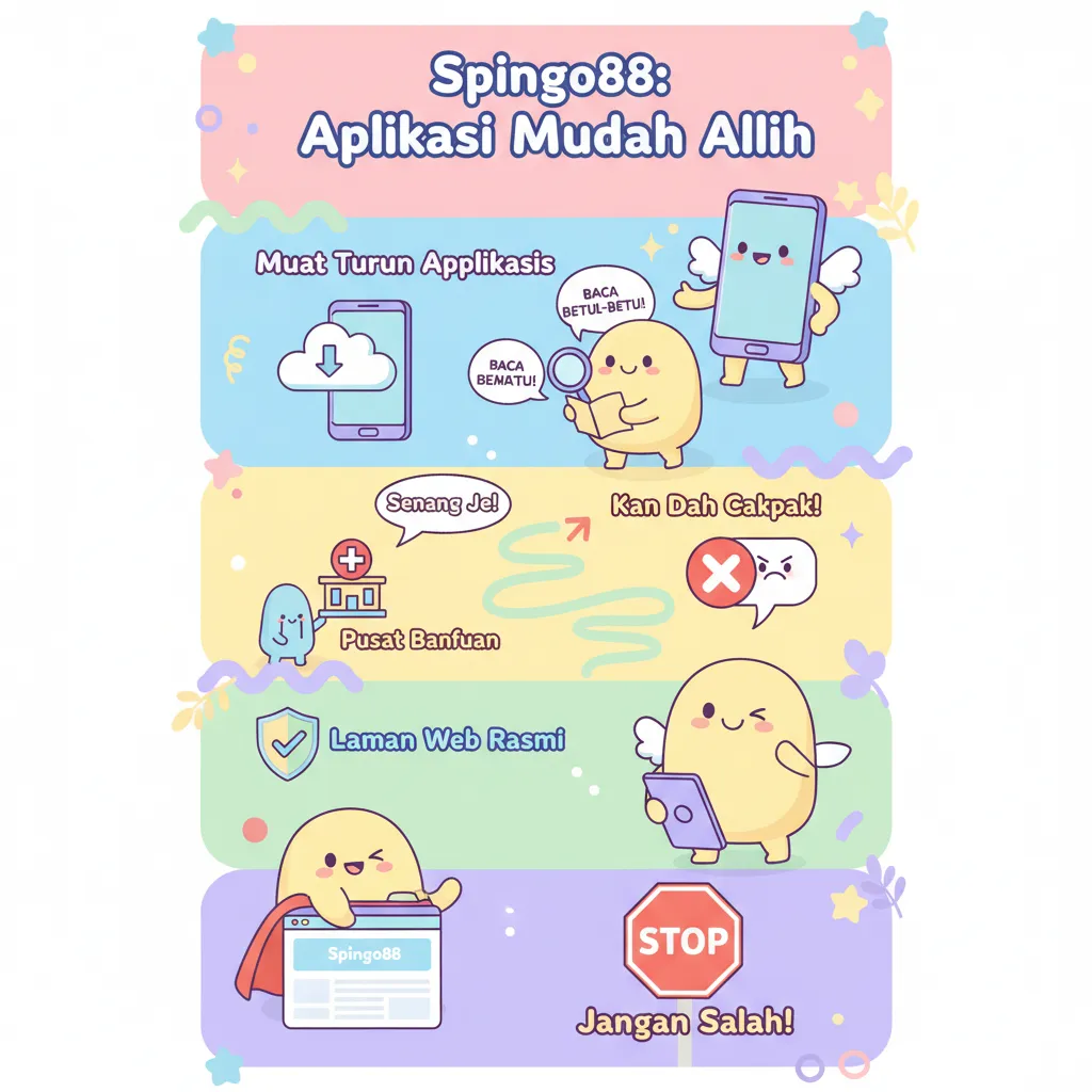 Panduan Muat Turun Aplikasi Spingo88