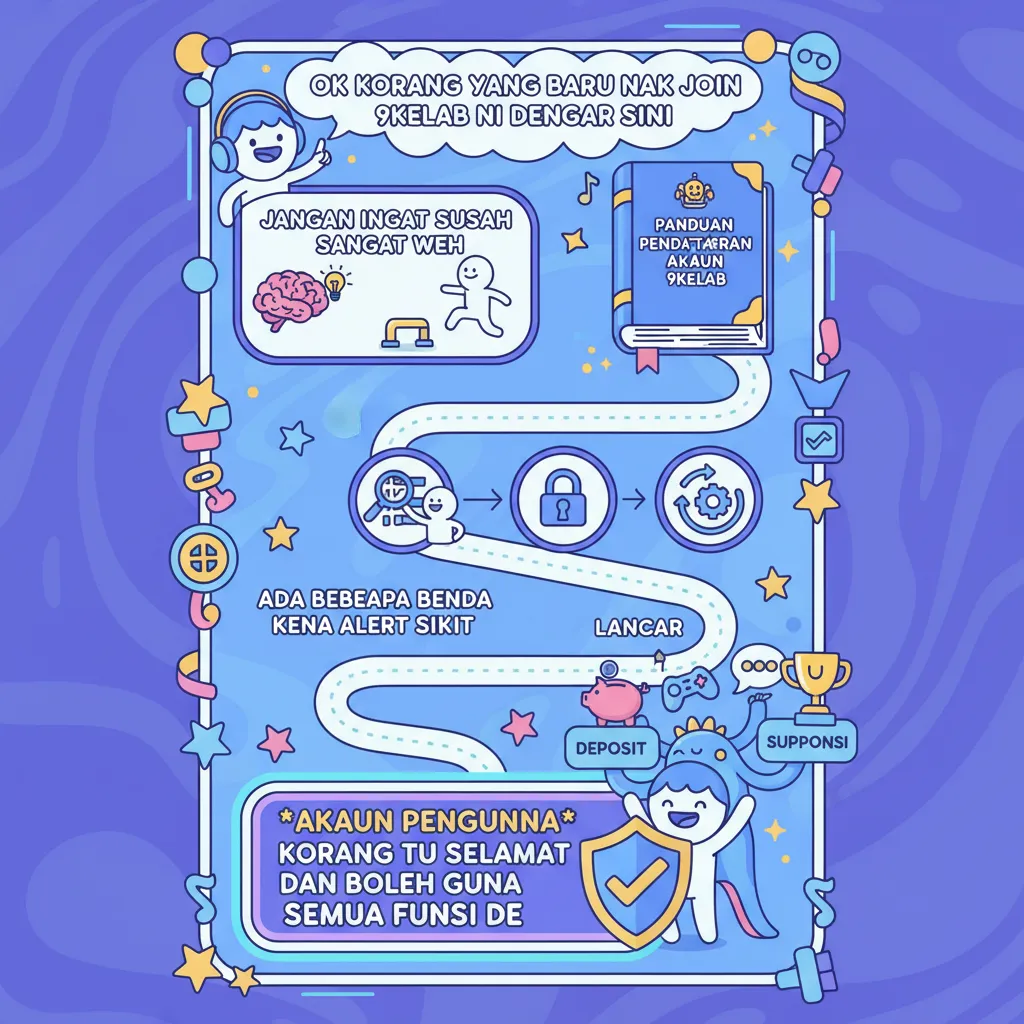 Panduan Pendaftaran Akaun 9kelab