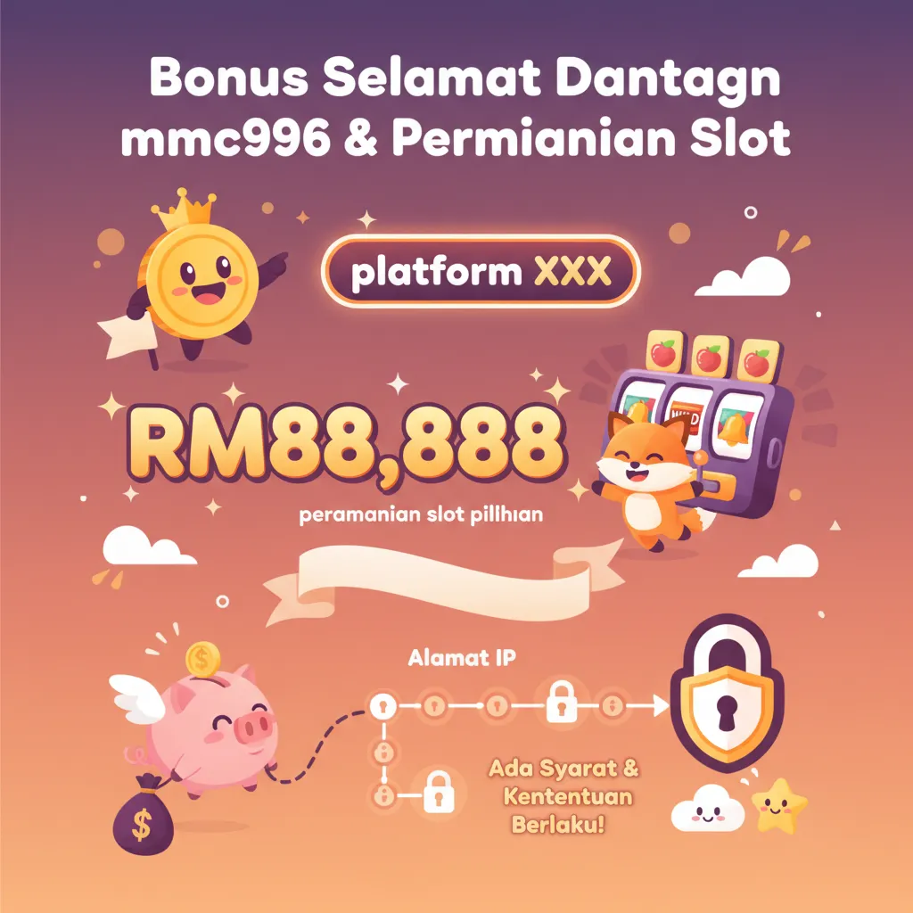 Bonus Selamat Datang mmc996 & Permainan Slot