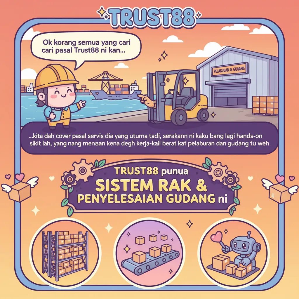 Trust88: Sistem Rak & Penyelesaian Gudang